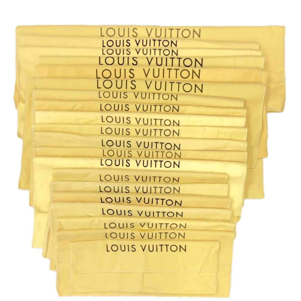 Louis Vuitton Dust Bag Fold Over 1 Piece Authentic
